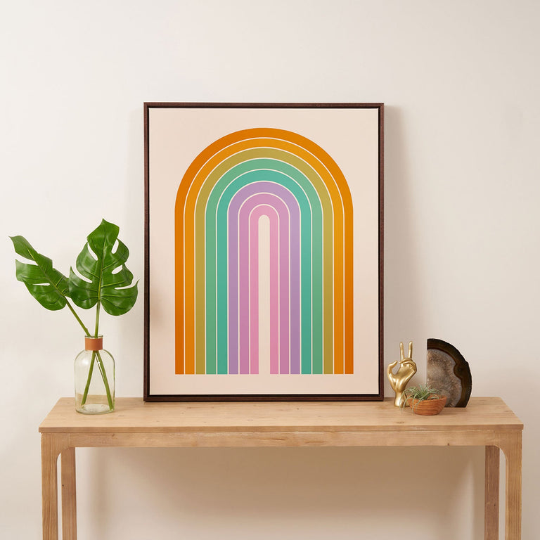 Gradient Arch XXI Art Canvas