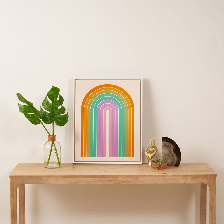 Gradient Arch XXI Art Canvas