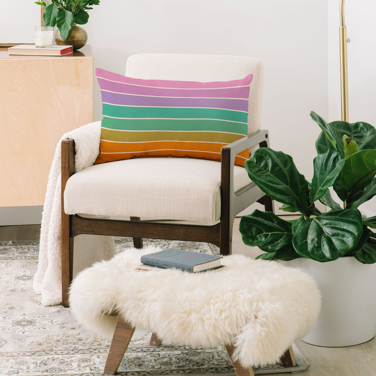 GRADIENT ARCH XXI THROW PILLOW