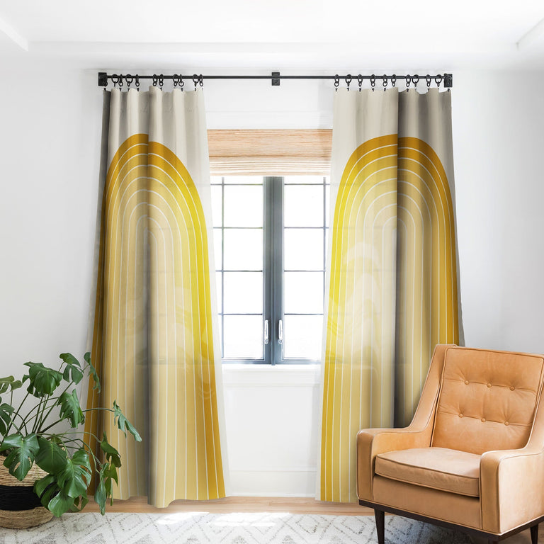 GRADIENT ARCH XXV BLACKOUT NON REPEAT WINDOW CURTAIN