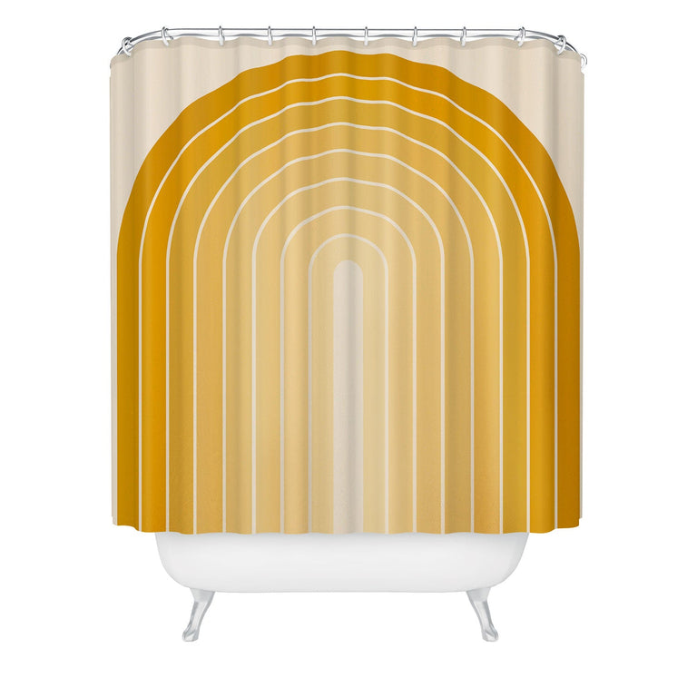 COLOUR POEMS GRADIENT ARCH XXV SHOWER CURTAIN