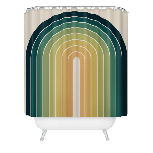 COLOUR POEMS GRADIENT ARCH XXVI SHOWER CURTAIN