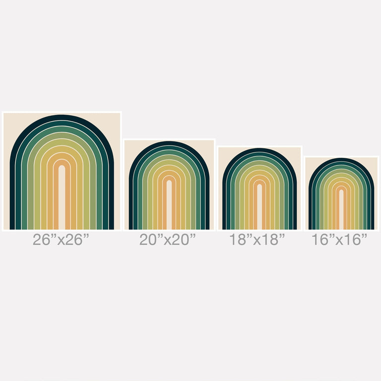 GRADIENT ARCH XXVI THROW PILLOW