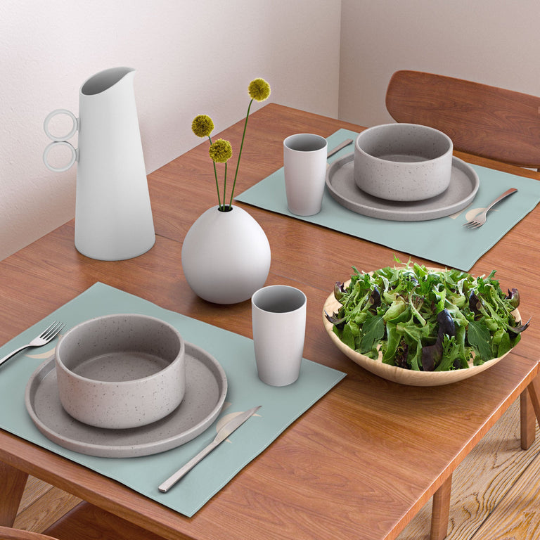 Minimal Moon Phases Sage Placemat