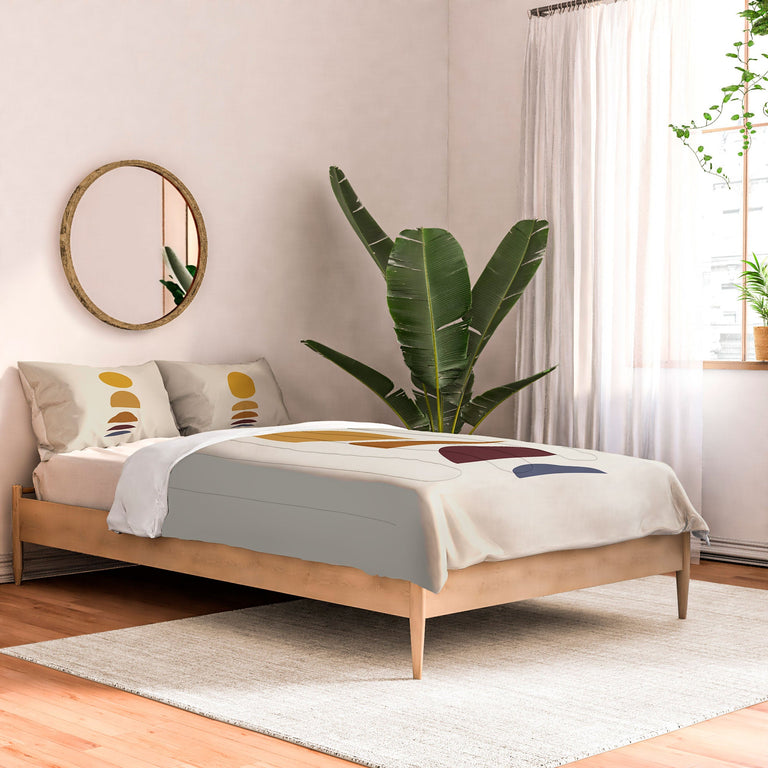 MINIMAL SUNRISE SUNSET I DUVET / COMFORTER