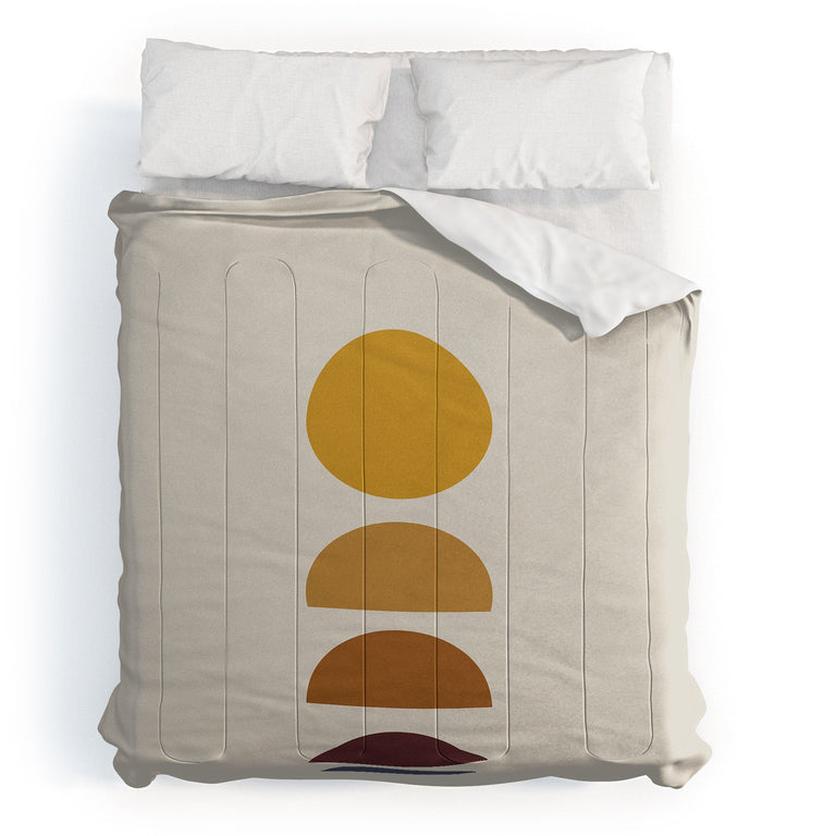 MINIMAL SUNRISE SUNSET I DUVET / COMFORTER