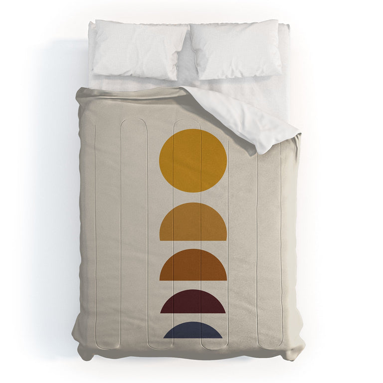 MINIMAL SUNRISE SUNSET I DUVET / COMFORTER