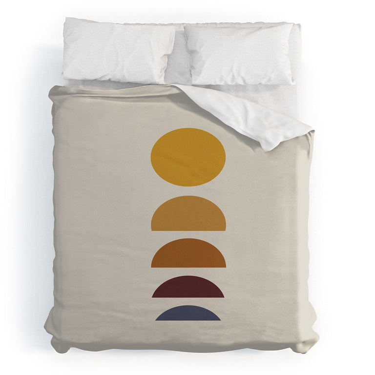MINIMAL SUNRISE SUNSET I DUVET / COMFORTER