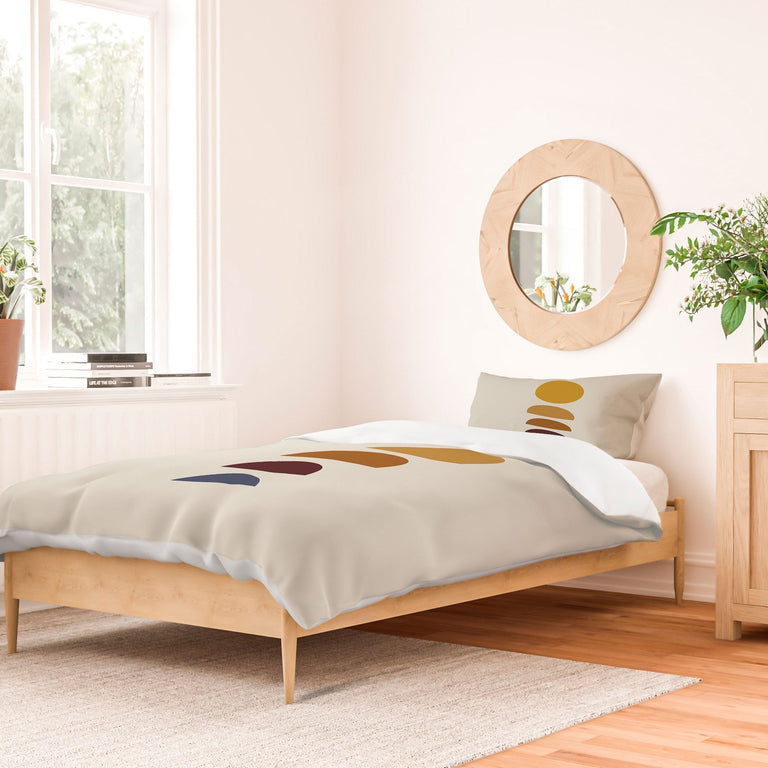 MINIMAL SUNRISE SUNSET I DUVET / COMFORTER