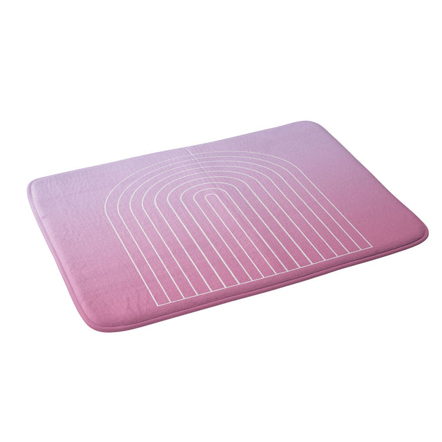 COLOUR POEMS OMBRE ARCH V MEMORY FOAM BATH MAT