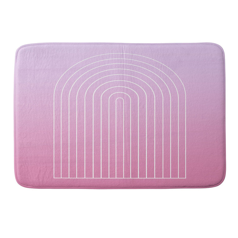COLOUR POEMS OMBRE ARCH V MEMORY FOAM BATH MAT