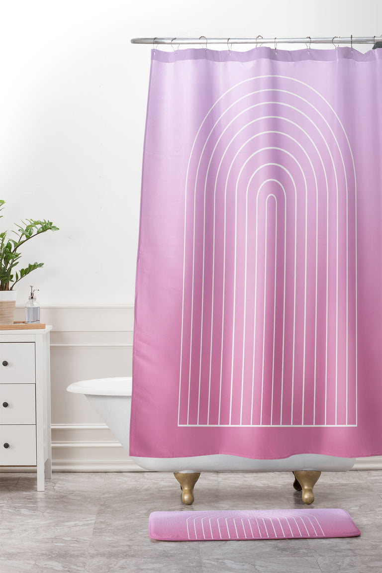 COLOUR POEMS OMBRE ARCH V MEMORY FOAM BATH MAT