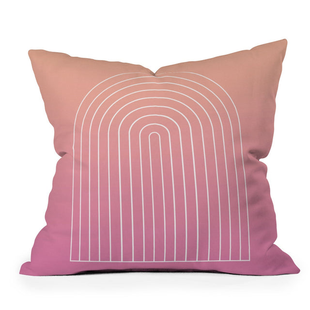 OMBRE ARCH VII THROW PILLOW