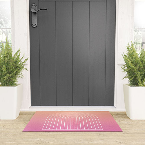 Ombre Arch VII Welcome Mat