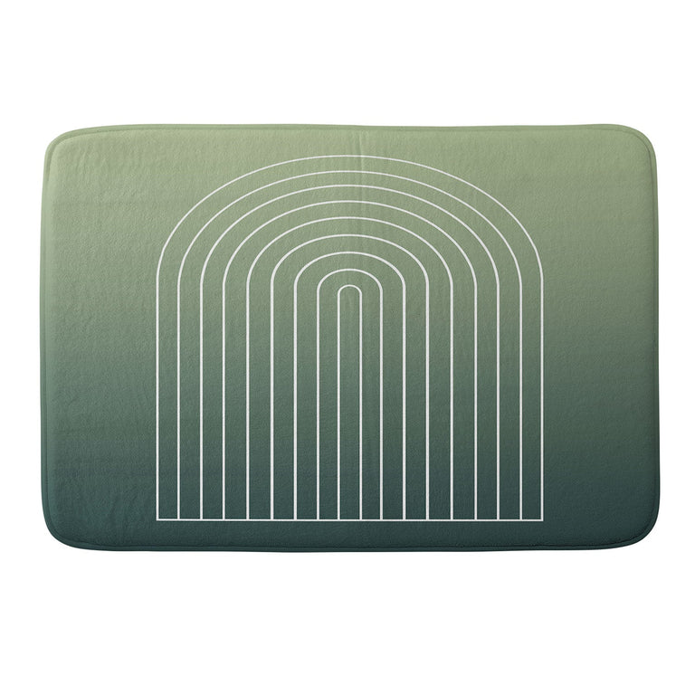 COLOUR POEMS OMBRE ARCH XIII MEMORY FOAM BATH MAT