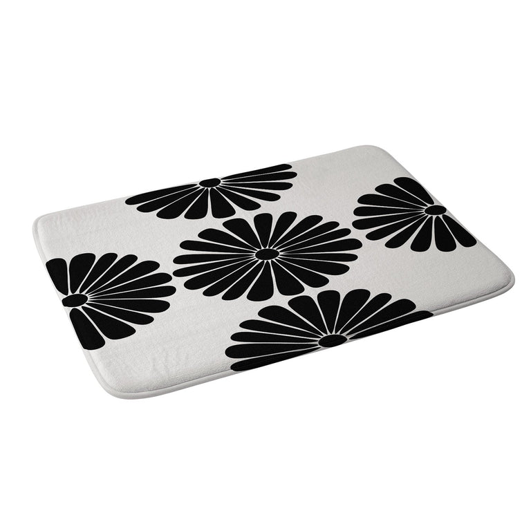 COLOUR POEMS RETRO DAISY I MEMORY FOAM BATH MAT