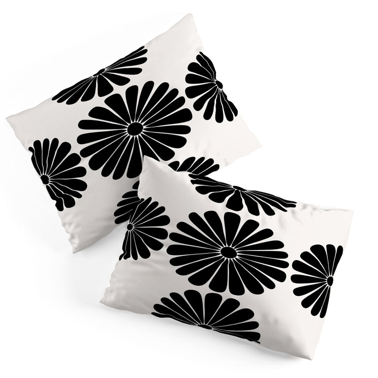 RETRO DAISY I PILLOW SHAMS