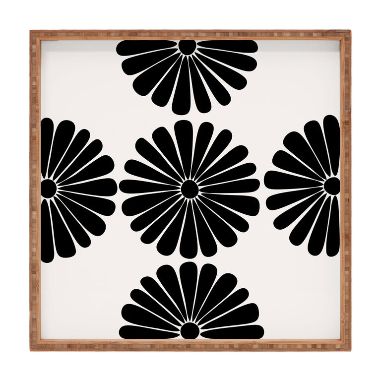 RETRO DAISY I SQUARE TRAY