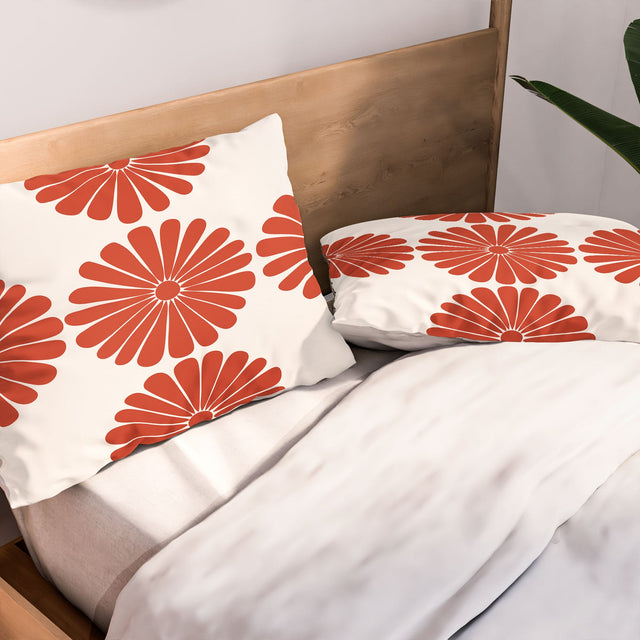 RETRO DAISY III PILLOW SHAMS