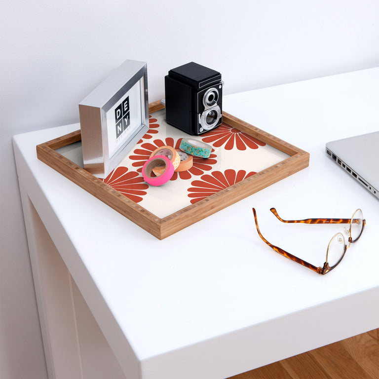 RETRO DAISY III SQUARE TRAY