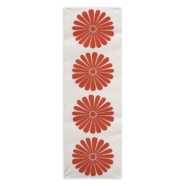 Retro Daisy III Yoga Towel