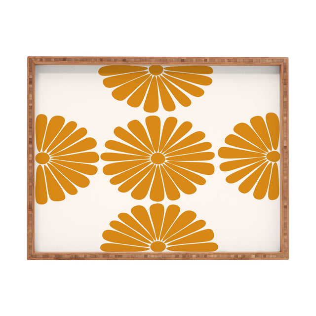 RETRO DAISY V RECTANGULAR TRAY