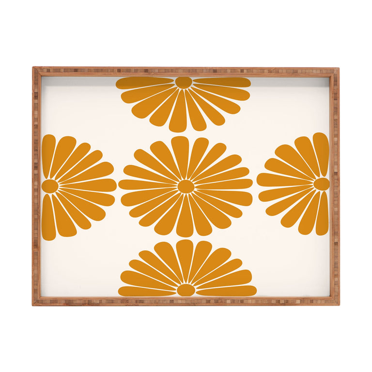 RETRO DAISY V RECTANGULAR TRAY