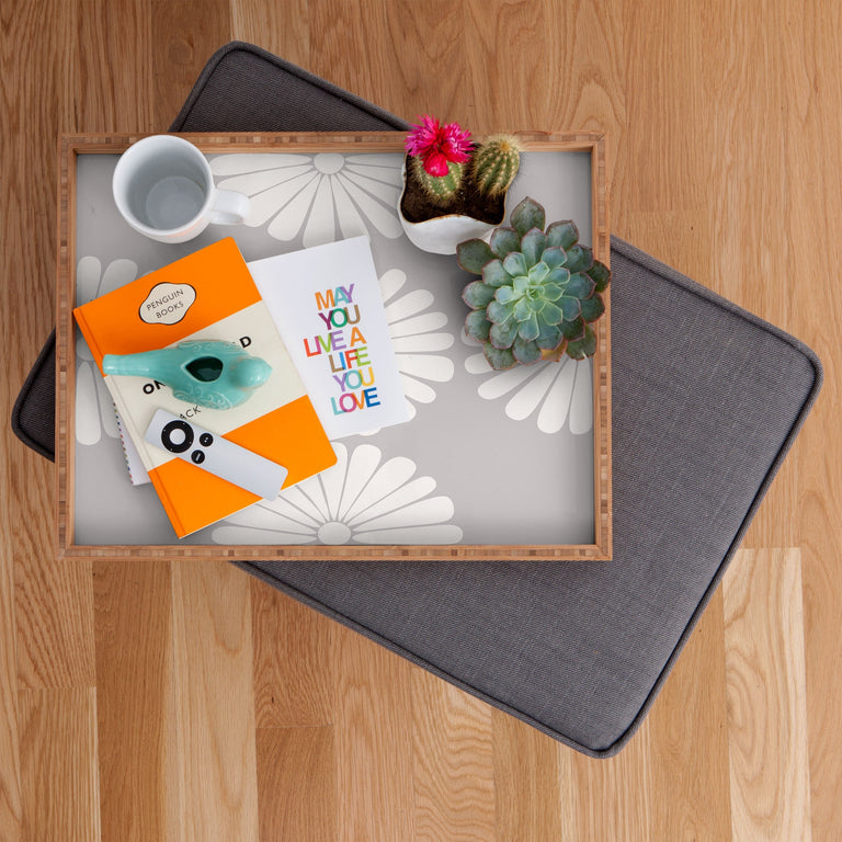 RETRO DAISY XI RECTANGULAR TRAY