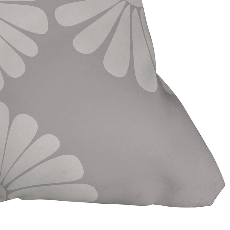 RETRO DAISY XI  OUTDOOR THROW PILLOW 18" x 18"