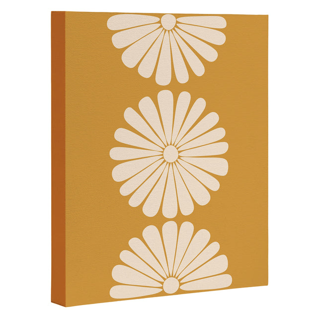 Retro Daisy XIX Art Canvas