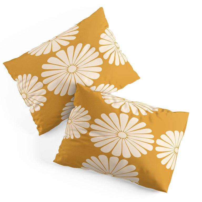 RETRO DAISY XIX PILLOW SHAMS