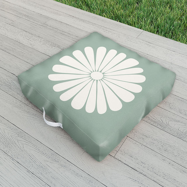 Retro Daisy XX Outdoor Floor Cushion