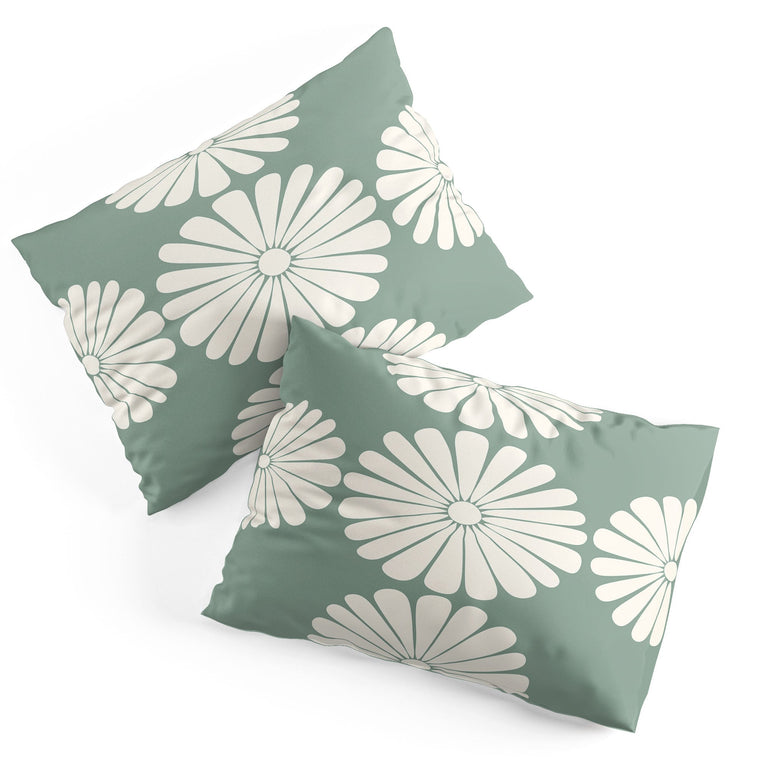 RETRO DAISY XX PILLOW SHAMS