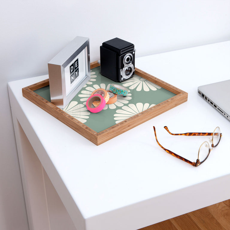 RETRO DAISY XX SQUARE TRAY
