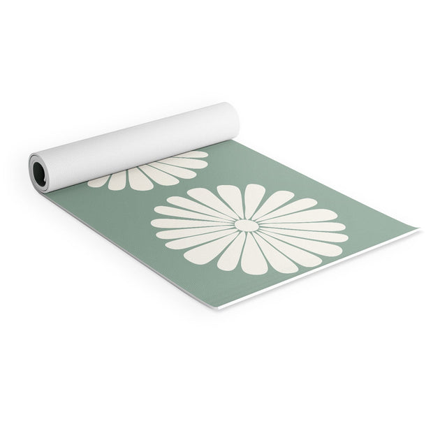 Retro Daisy XX Yoga Mat