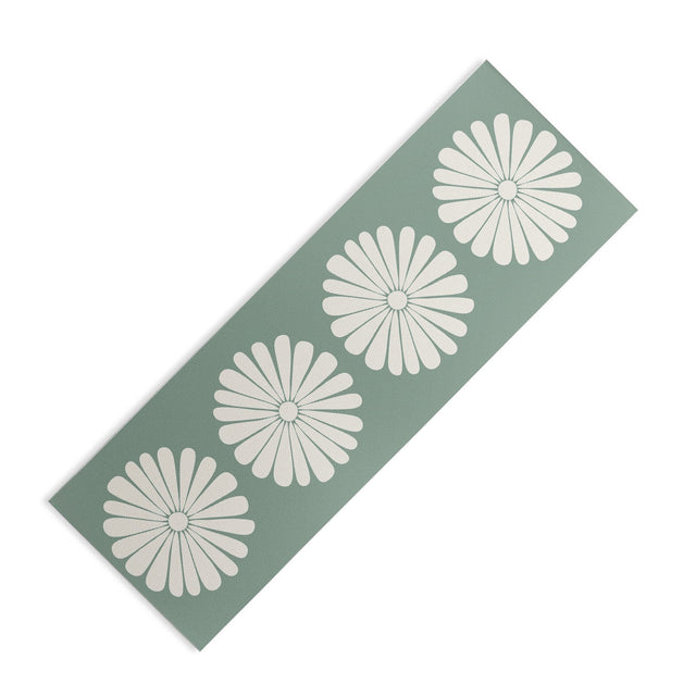 Retro Daisy XX Yoga Mat