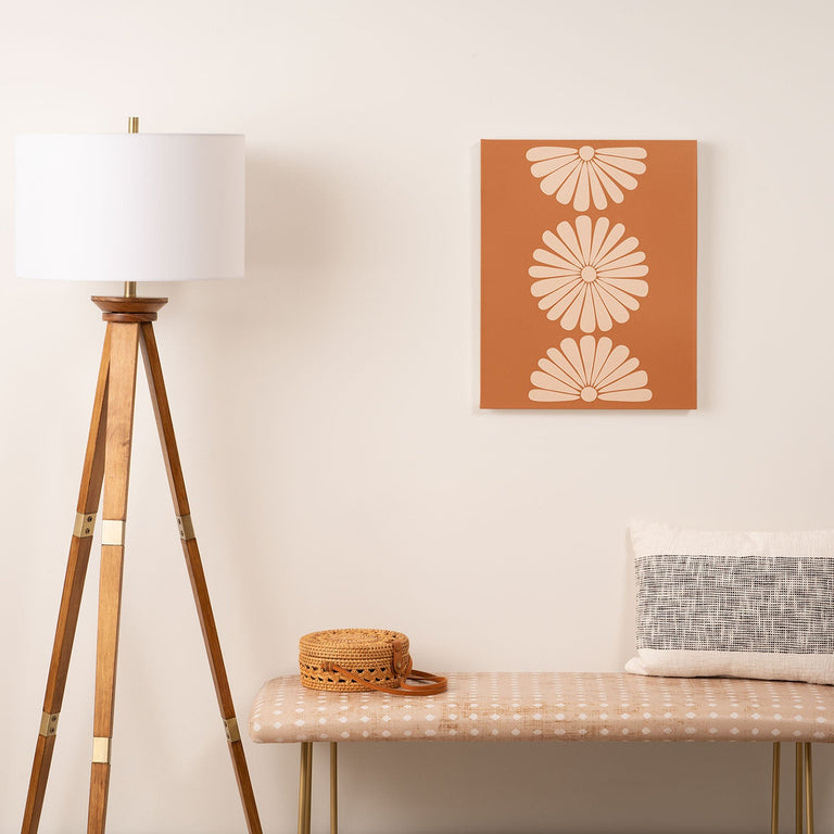 Retro Daisy XXII Art Canvas