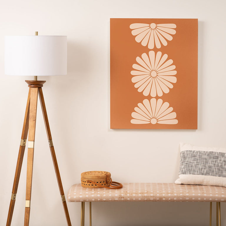 Retro Daisy XXII Art Canvas