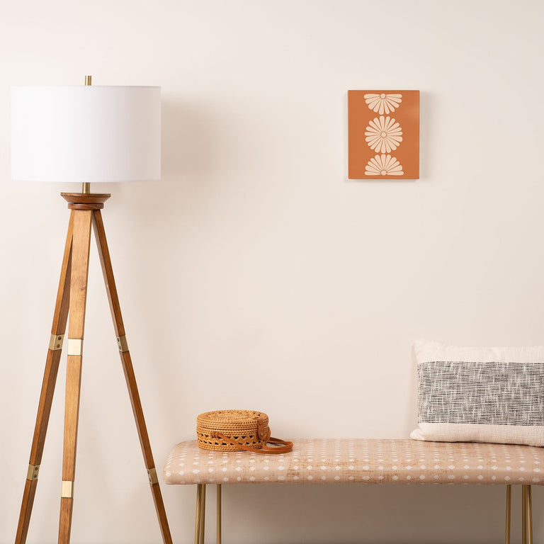 Retro Daisy XXII Art Canvas