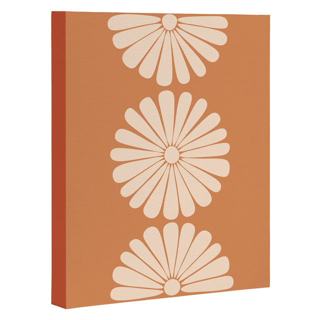 Retro Daisy XXII Art Canvas