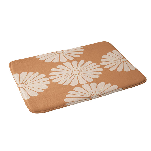 COLOUR POEMS RETRO DAISY XXII MEMORY FOAM BATH MAT