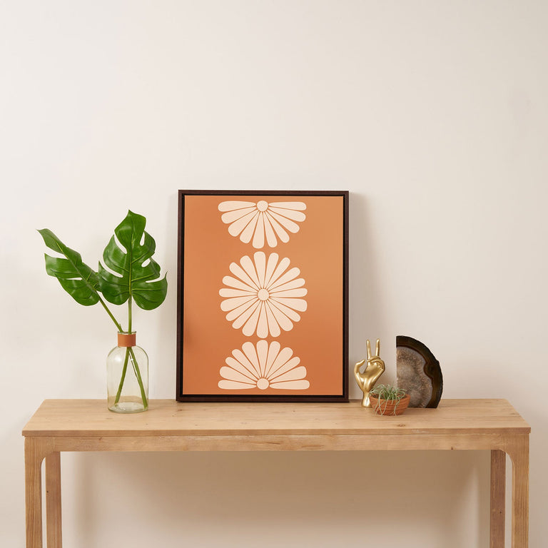 Retro Daisy XXII Art Canvas