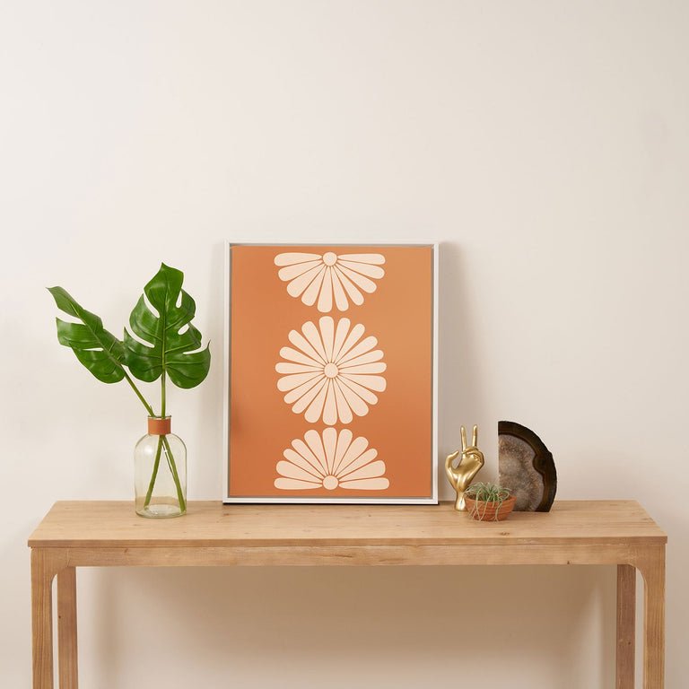 Retro Daisy XXII Art Canvas