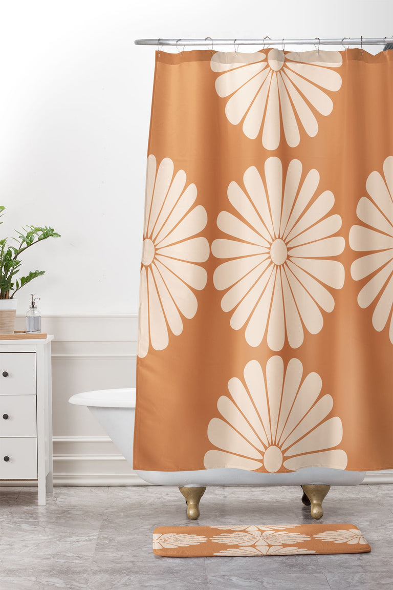COLOUR POEMS RETRO DAISY XXII MEMORY FOAM BATH MAT