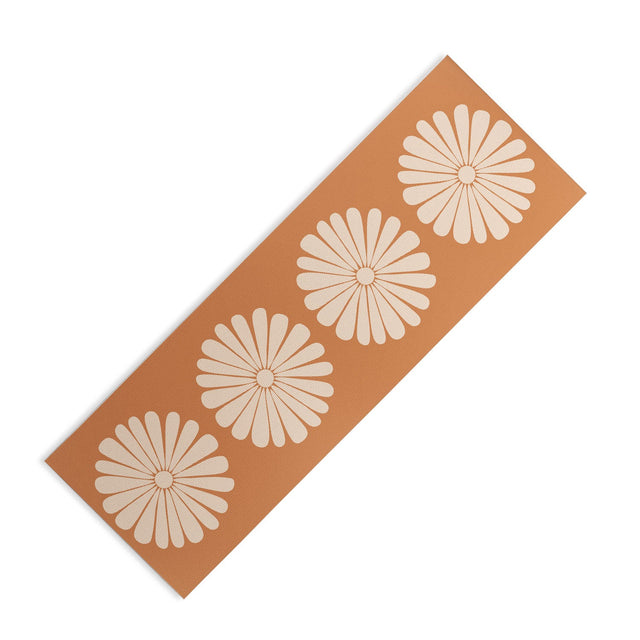 Retro Daisy XXII Yoga Mat