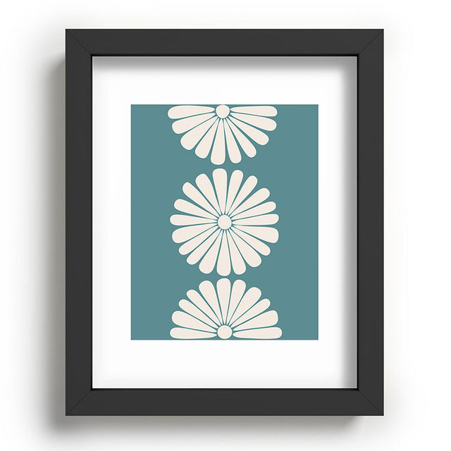 Retro Daisy XXIII Recessed Framing Rectangle