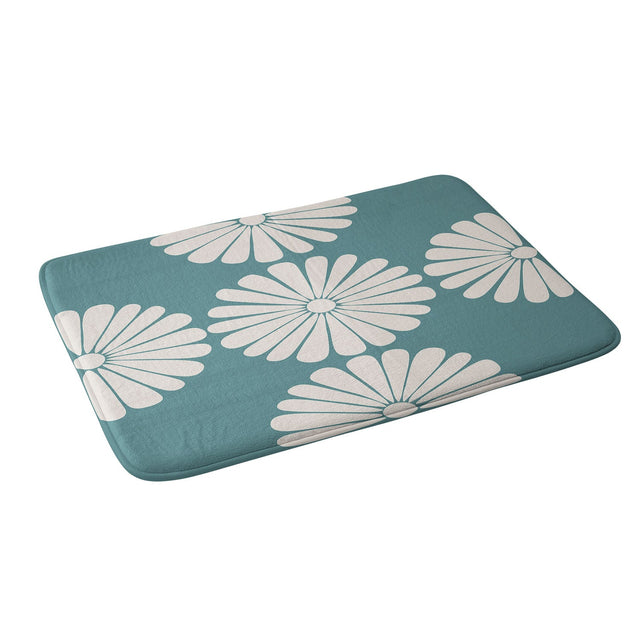 COLOUR POEMS RETRO DAISY XXIII MEMORY FOAM BATH MAT