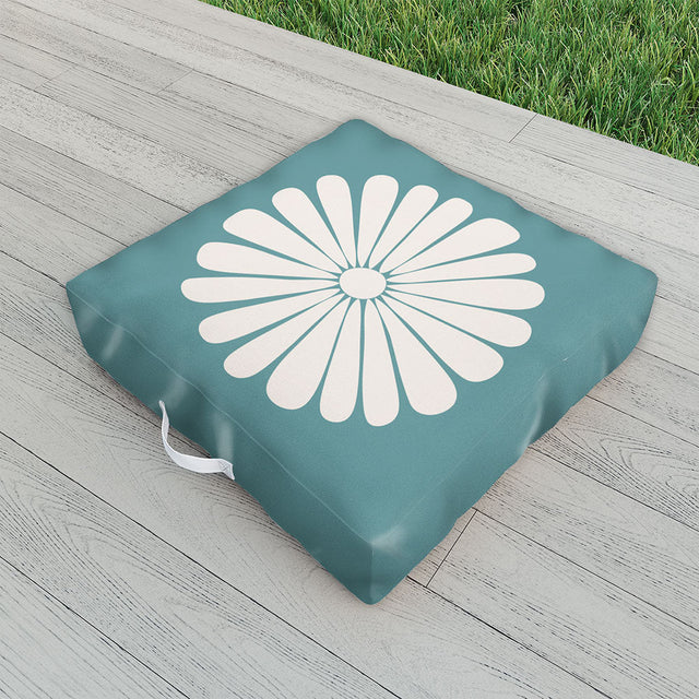 Retro Daisy XXIII Outdoor Floor Cushion