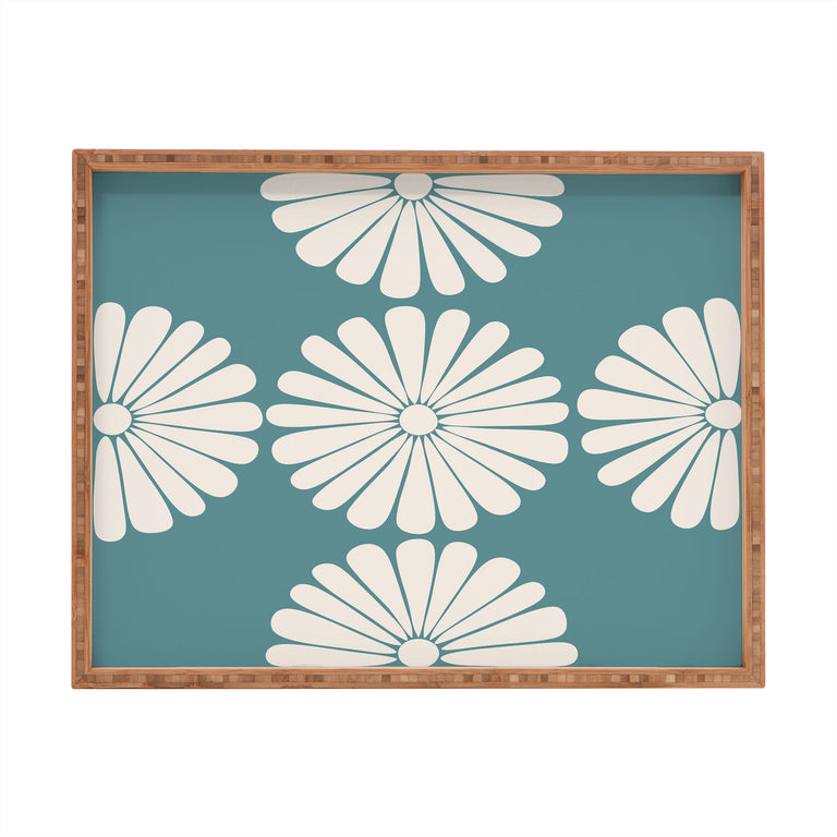 RETRO DAISY XXIII RECTANGULAR TRAY