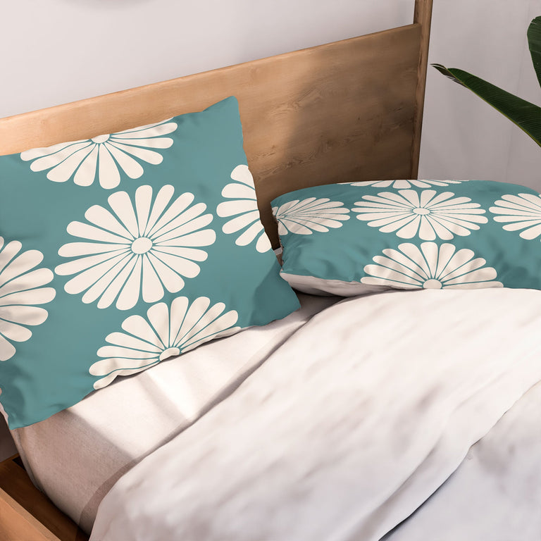 RETRO DAISY XXIII PILLOW SHAMS